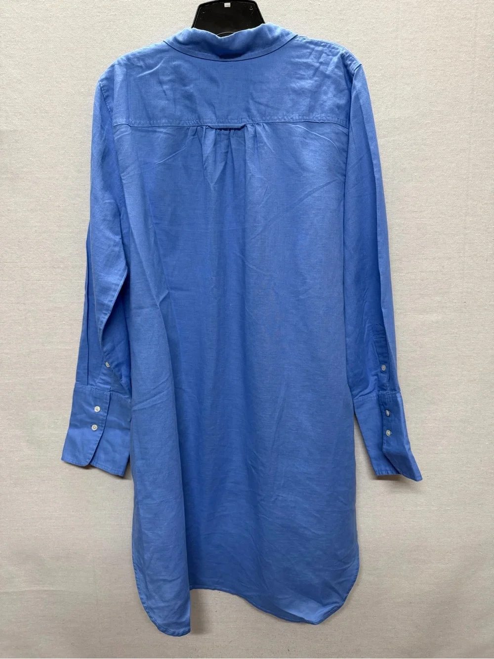NWT J. Crew Classic-fit beach shirt in linen-cotton blend - size L